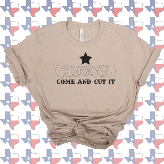 Come and Cut it, Stand with Texas, Texas pride, Conservative t-shirt