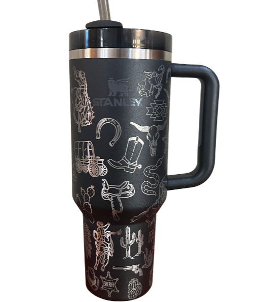 Connor 40 Oz. Steel/Pp Travel Mug - Custom Mugs - USimprints